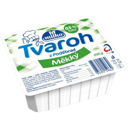 detail Milko Tvaroh Odtučněný 250g