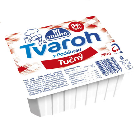 detail Milko Tvaroh Tučný 8,4% 250g