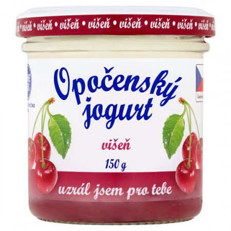 chi tiết BoheMilk Opoč.jogurt višeň 150g
