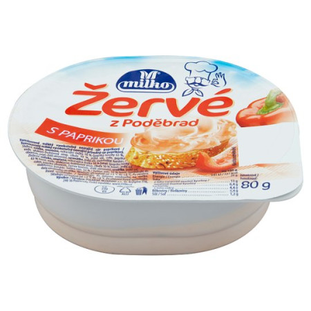 chi tiết Milko žervé s paprikou 80g