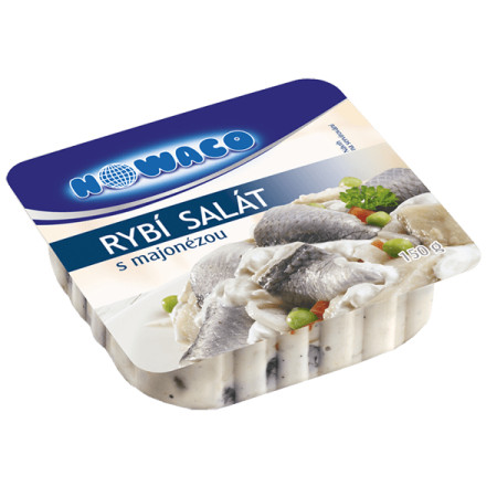 detail Nowaco Rybí Salát 150g X8