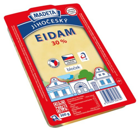detail Jihočeský Eidam 30% plátky 100g