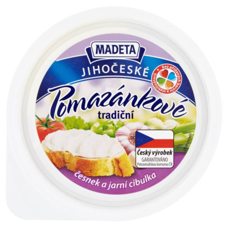 chi tiết Madeta pomaz. česnek j.cib. 150g