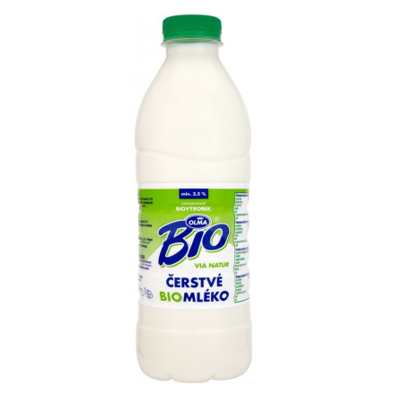 detail Olma BIO Mléko čerstvé 4% 1L PET