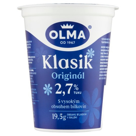 detail Klasik Bílý Jogurt 2,7% 150g