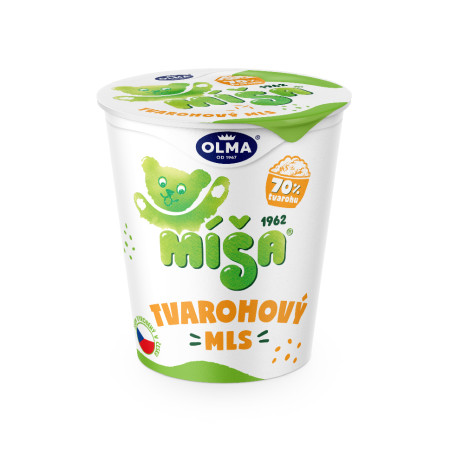 chi tiết Olma Míša Tvarohový Mls smetana 130g