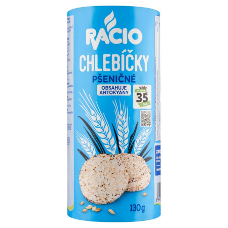 chi tiết RACIO Chlebíčky pšeničné 130g