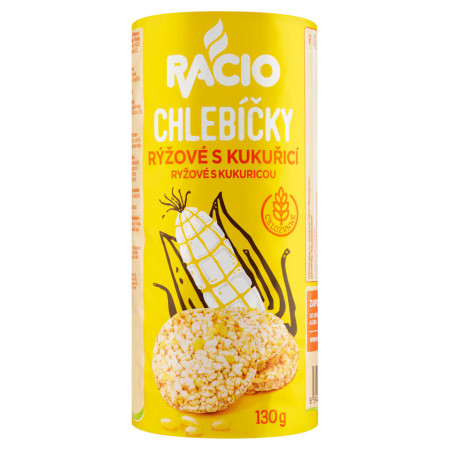 chi tiết RACIO Chlebíčky rýže s kukuřicí 130g