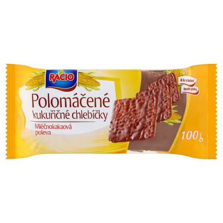 detail Racio pol. 100g kukuřice + kakao