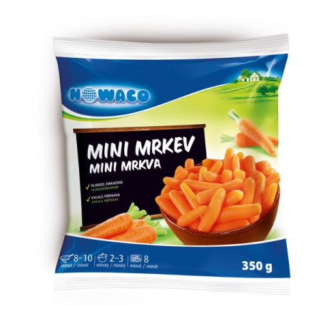 detail Nowaco Mini mrkev 15 x 350 g