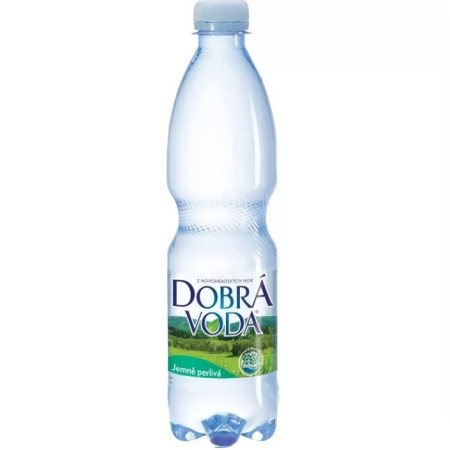 detail Dobrá voda 0.5l jemně perlivá