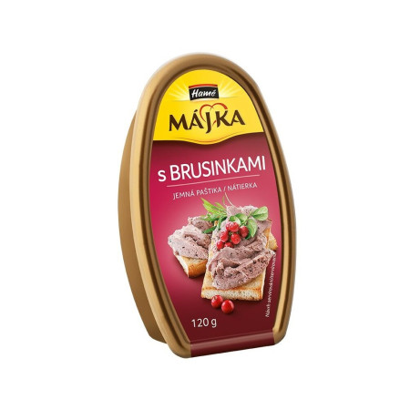 detail Májka s brusinkami 120g