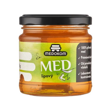 chi tiết Med lipový 250g Medokom