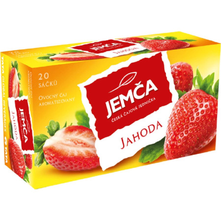 detail JEMČA čaj 40g jahoda