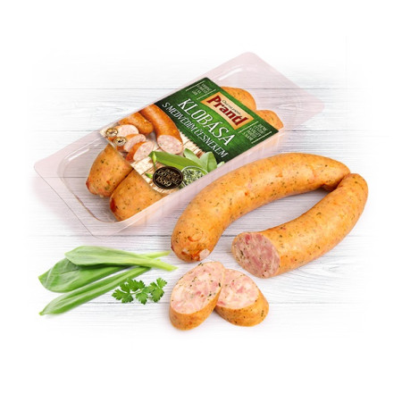 chi tiết Prantl Klobása s medvědím česnekem 260g
