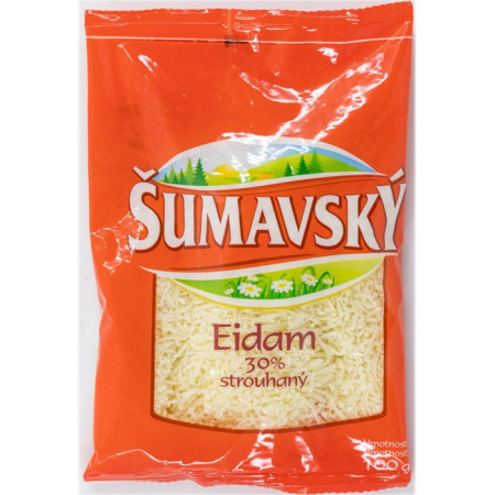 detail Šumavský Eidam 30% strouhaný 100g
