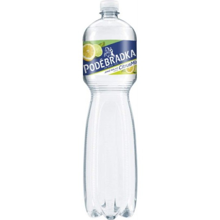 detail Poděbradka 1,5L PET Citrus mix