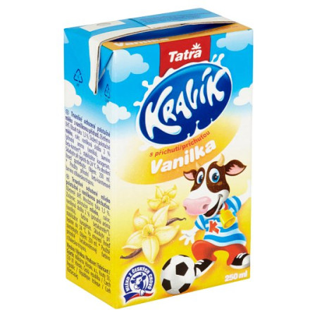 detail Kravik Mléko Vanilka 1,5% 250ml