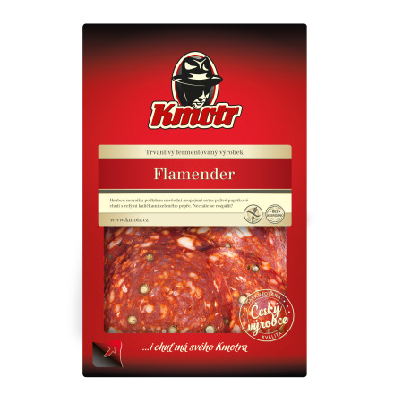detail Kmotr Flamender krájený 75g