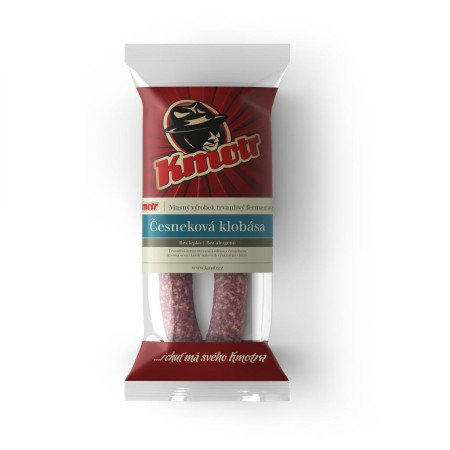 detail Kmotr Česneková Klobása 180g