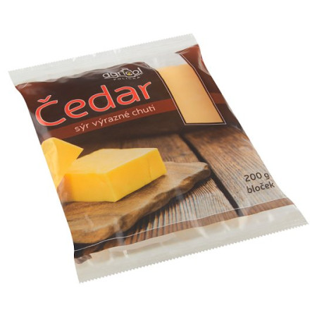 detail Agricol Čedar bloček 50% 200g