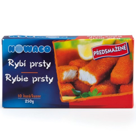 chi tiết Nowaco Rybí prsty 250g +20% zdarma