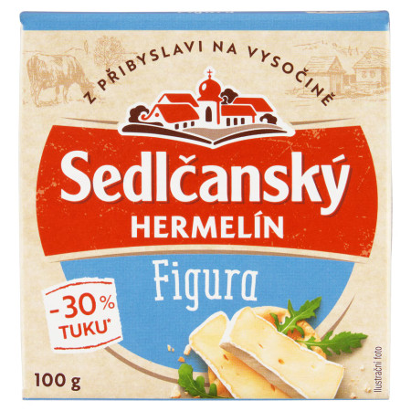 chi tiết Sedlčanský Hermelín figura 100g