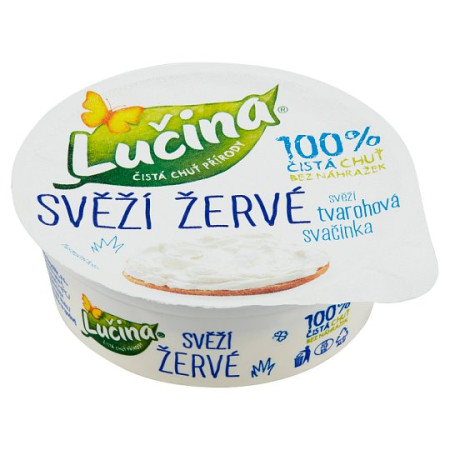 detail Lučina Svěží žervé Natur 80g