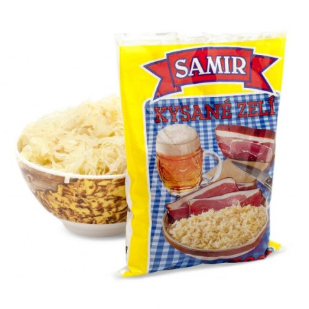 chi tiết SAMIR zelí kysané bílé 500g