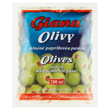 chi tiết Giana Olivy sacek 195g zelene plnene papr. pastou