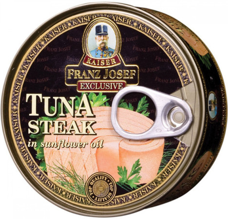 detail FJK Tuňák steak 170g v Rostliném oleji