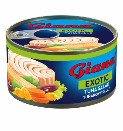 chi tiết Giana tuňákový salát 185g Exotic