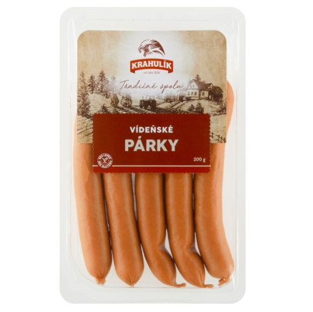 detail Krahulík Vídeňské párky 200g