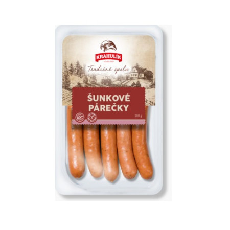detail Krahulík Šunkové Párečky 200g