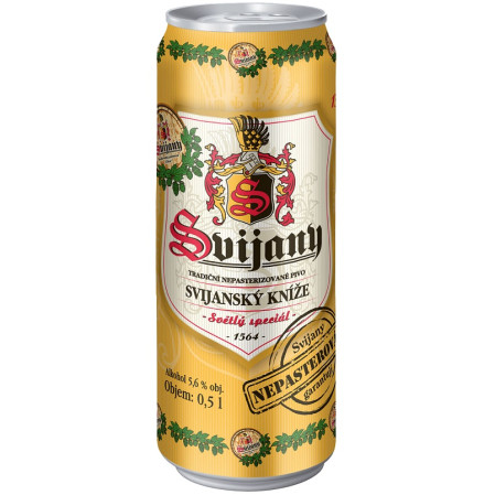 detail Svijany 0,5L plech Svijanský KNÍŽE