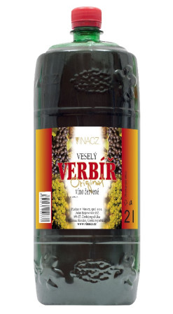 chi tiết VinaCZ Veselý Verbíř ČERVENÝ 2L