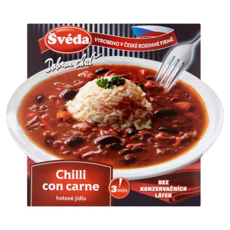 detail Švéda Chilli con carne 380g