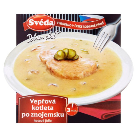 detail Švéda Vepřová kotleta po znojemsku 360g