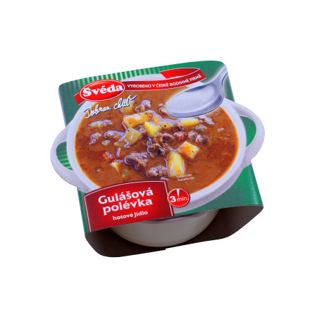 detail Švéda Gulášová polevka 330g