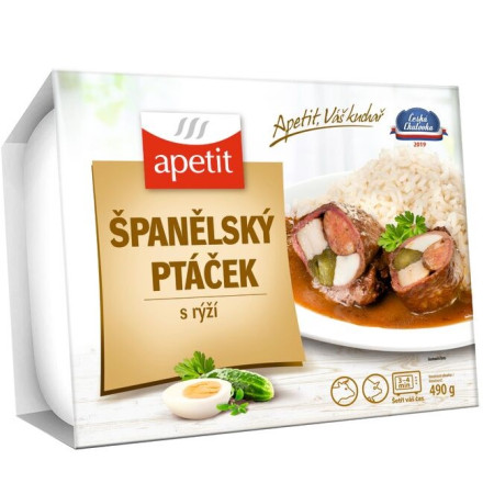detail Apetit Špaňelský ptáček s rýží 490g