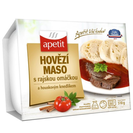detail Apetit Hovězí s rajskou omáč. 510g