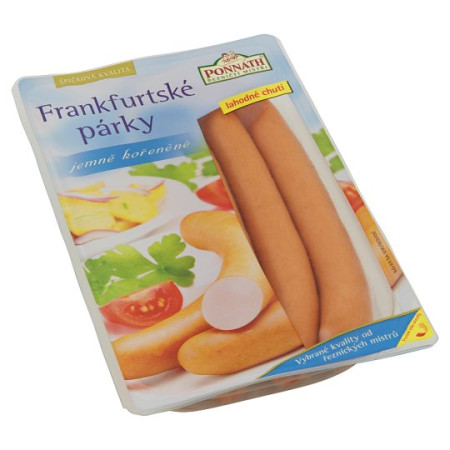 detail Ponnath Frankfurtské párky 200g