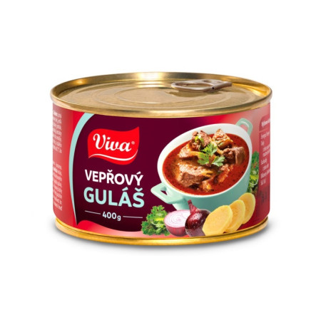 detail Viva Vepřový guláš 400g