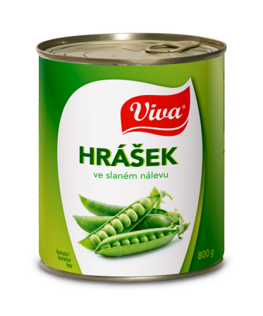 chi tiết Viva Hrášek 800g sl. nálev