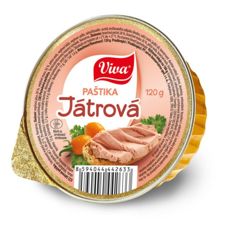 detail VIVA Játrová paštika 120g