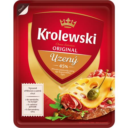 detail Krolewski 45% uzený plátky 100g