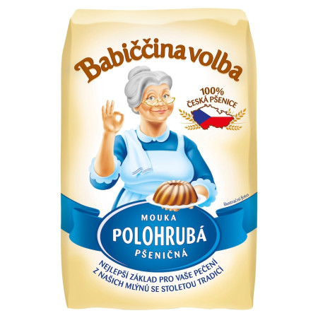 detail Mouka babiččina polohrubá 1kg