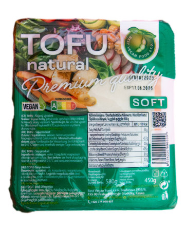 detail TOFU natural-Premium quality 580g