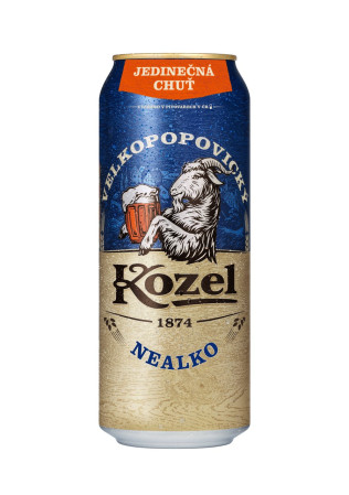 detail Kozel 500ml plech Nealko