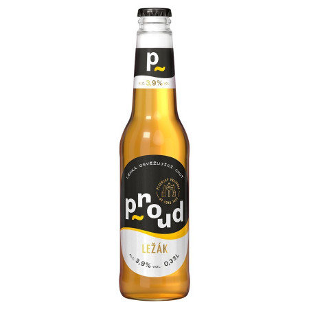 chi tiết Proud sv.ležák 0,33l sklo